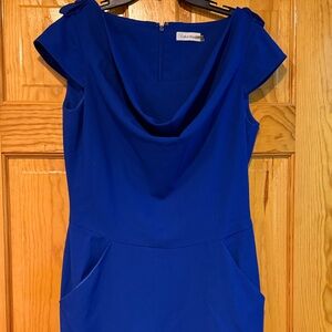 Calvin Klein Royal Blue Mini Dress